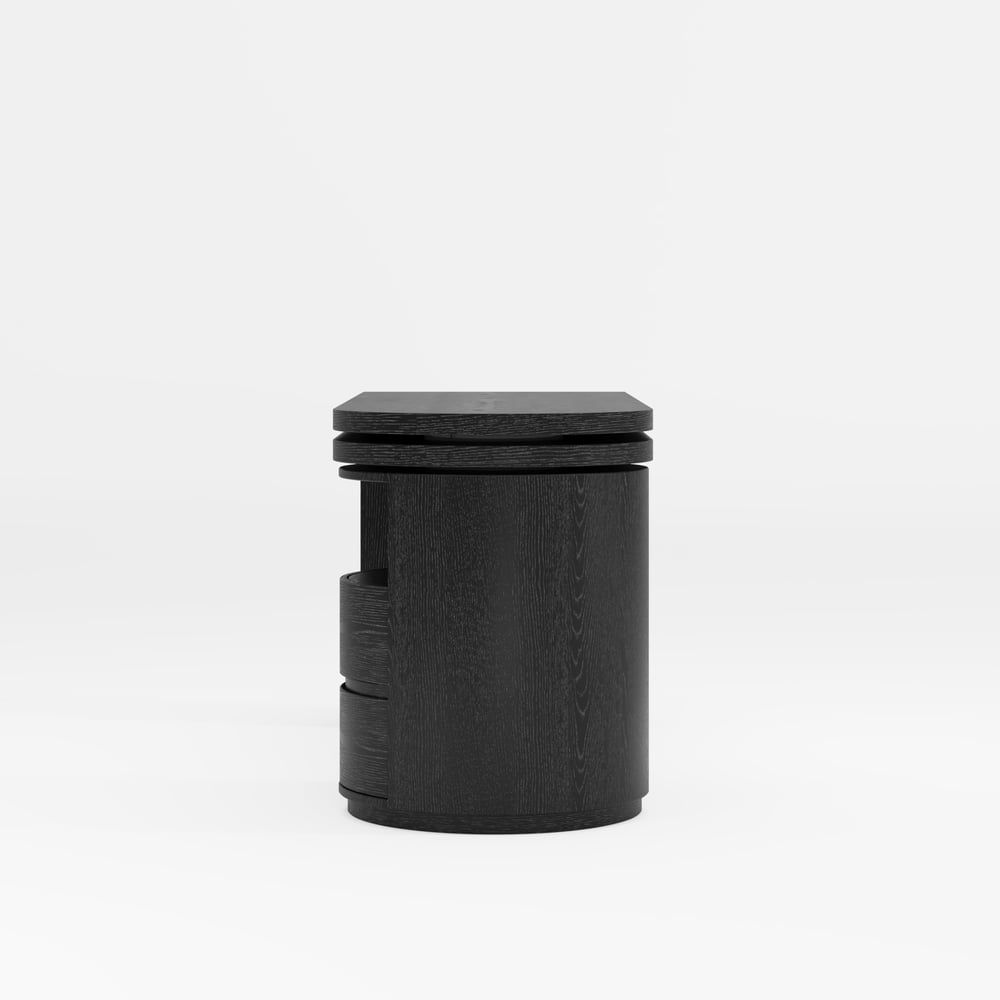 L Shaped Desk with Drawers, 59.8" Modern Rotating Executive Office Desk window image