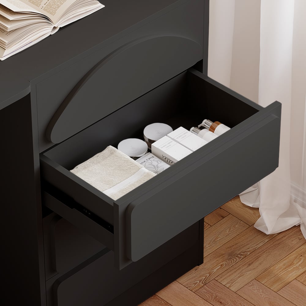 Mini Smart Makeup Vanity Set with Mirror & Lights window image