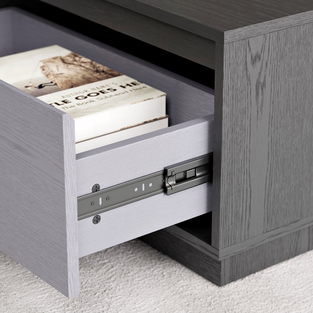 Tavolino da caffè rettangolare Mid-Century Block da 1200 mm Immagine della finestra