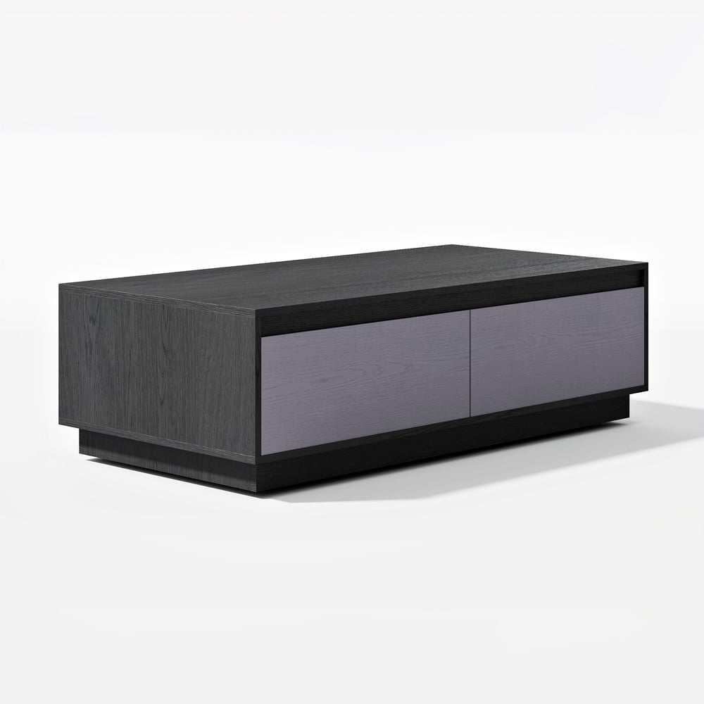 Tavolino da caffè rettangolare Mid-Century Block da 1200 mm Immagine della finestra