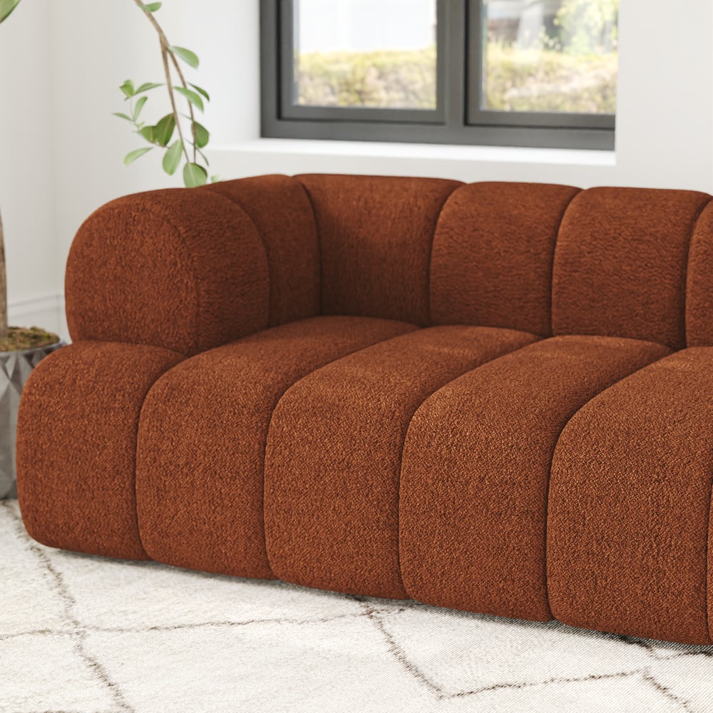 Nimbus 157" 4-Piece Channel Boucle Sectional Sofa with Chaise window image