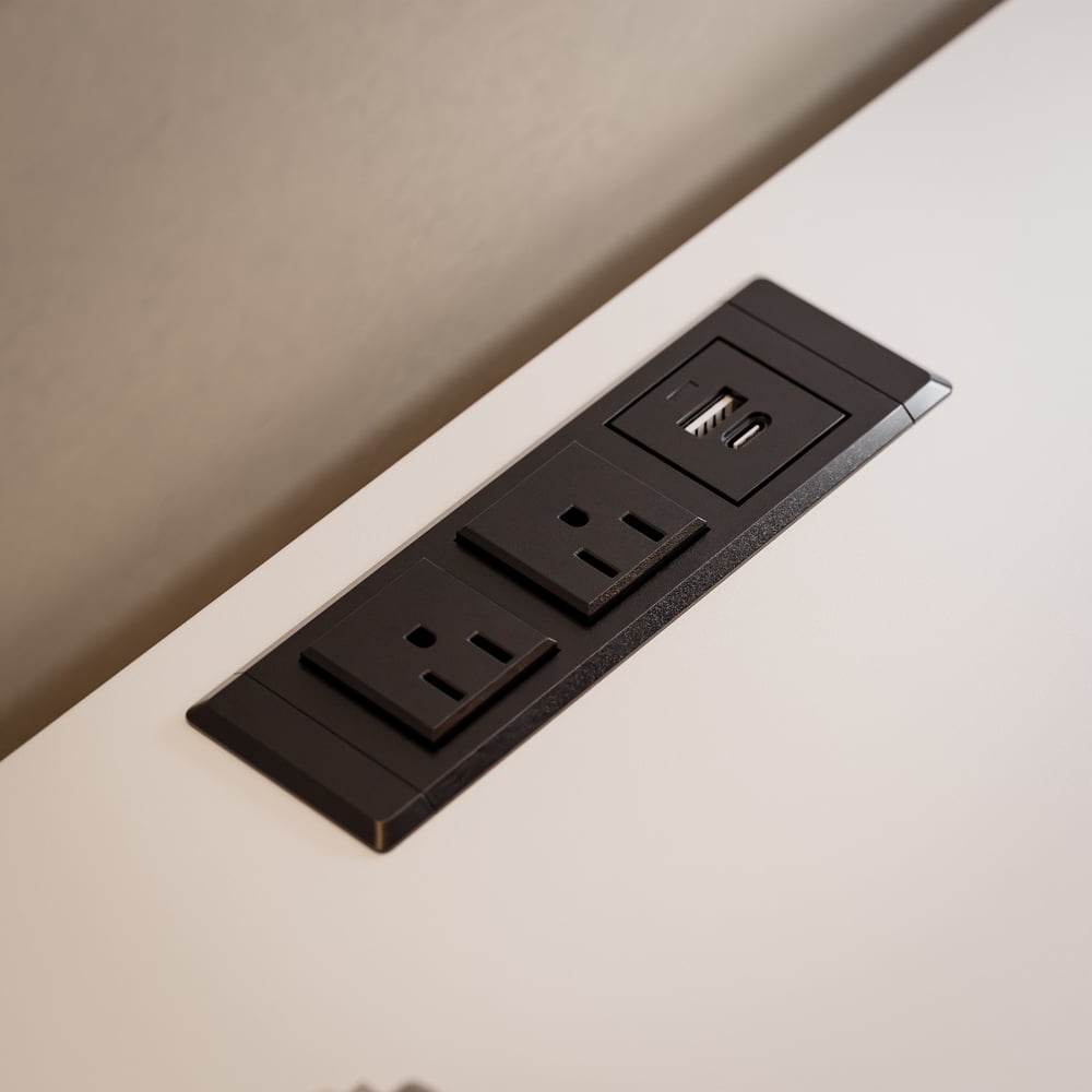 Lumio 1500mm LED 6-Drawer Dresser with Charging Station window image