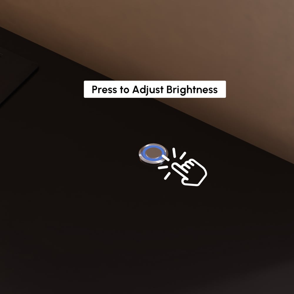 Lumio 1200mm LED 6-Drawer Dresser with Charging Station window image