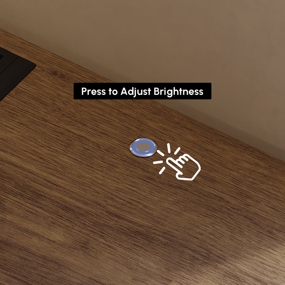 Lumio 1200mm LED 6-Drawer Dresser with Charging Station window image