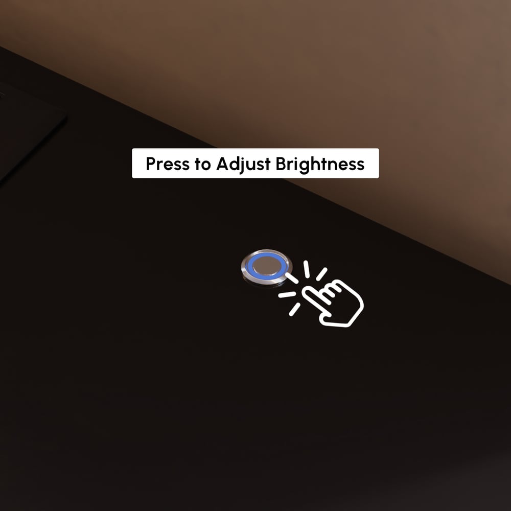 Lumio 1500mm LED 6-Drawer Dresser with Charging Station window image