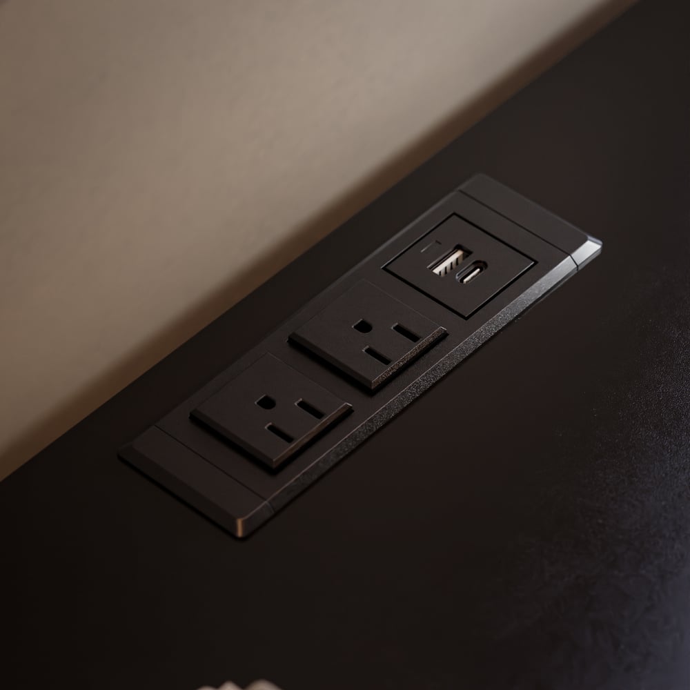 Lumio 1500mm LED 6-Drawer Dresser with Charging Station window image