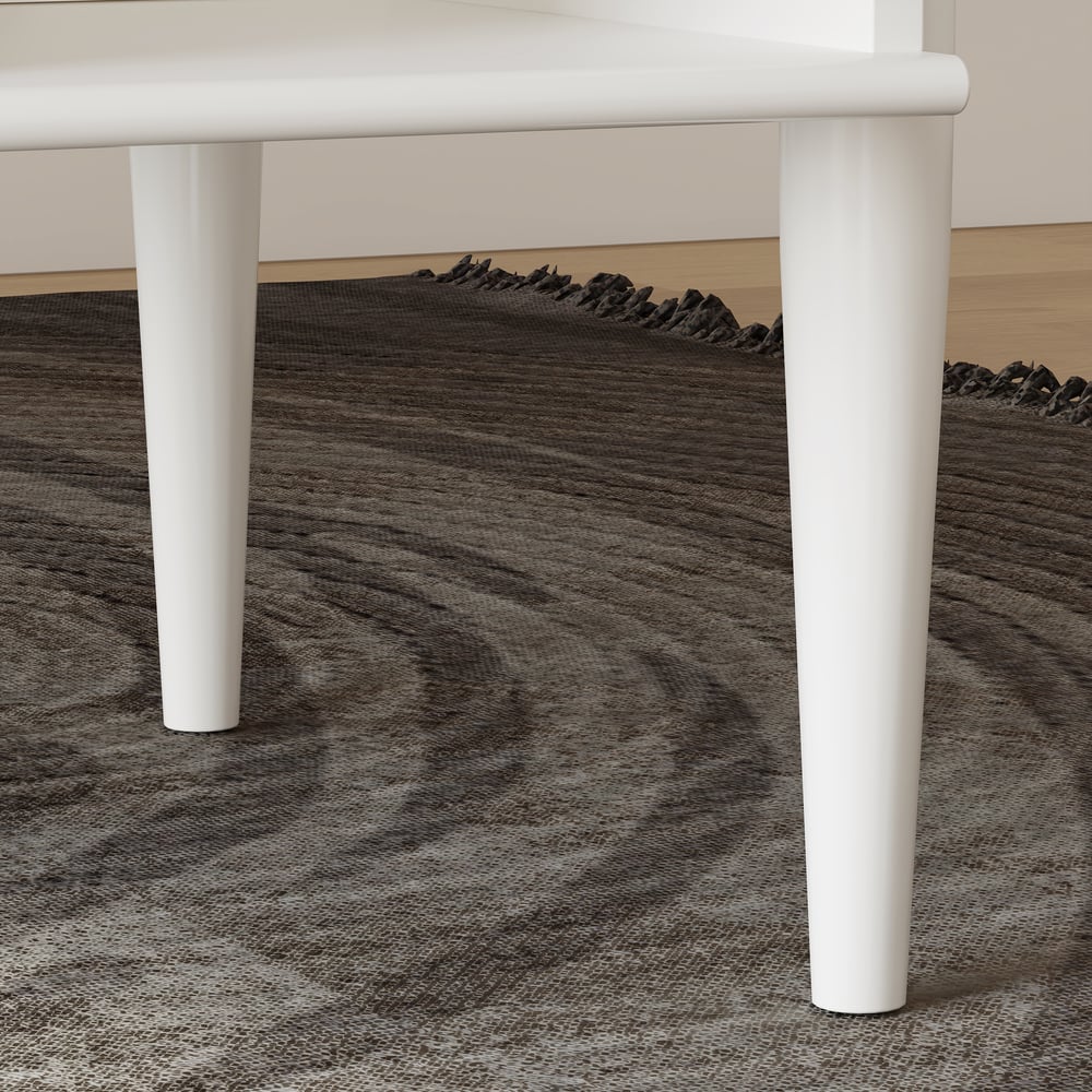 1625mm moderní styl bílý domácí kancelářský stůl se 6 zásuvkami obrázek okna