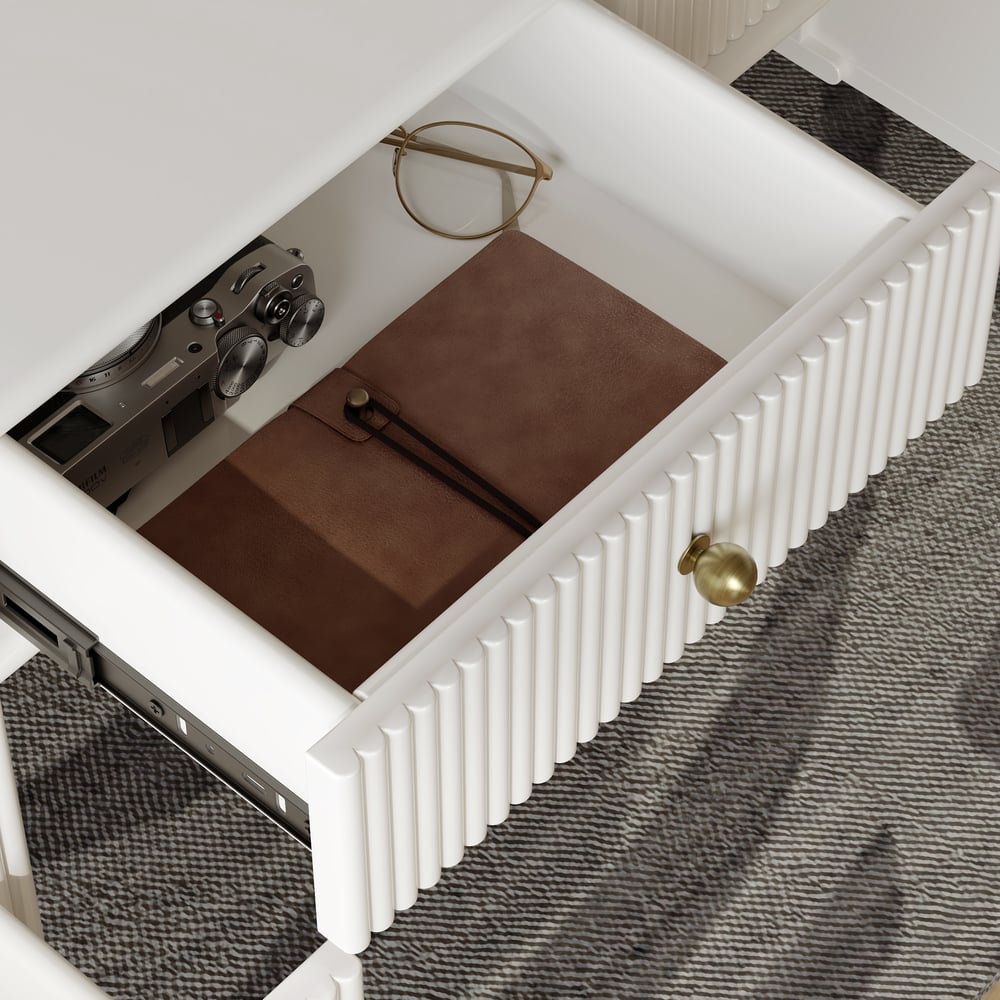 1625mm moderní styl bílý domácí kancelářský stůl se 6 zásuvkami obrázek okna