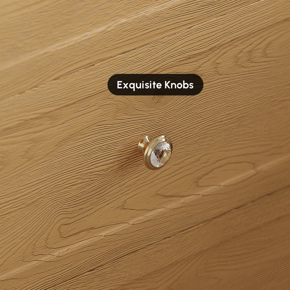 Krila Floating 3-Drawer LED Smart Nightstand with Light window image