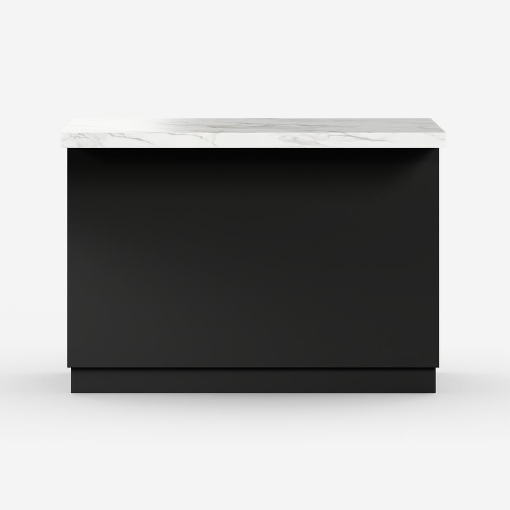 Island & Stool Set 72" Japandi Wood Kitchen Island with 2 Counter Stools window image