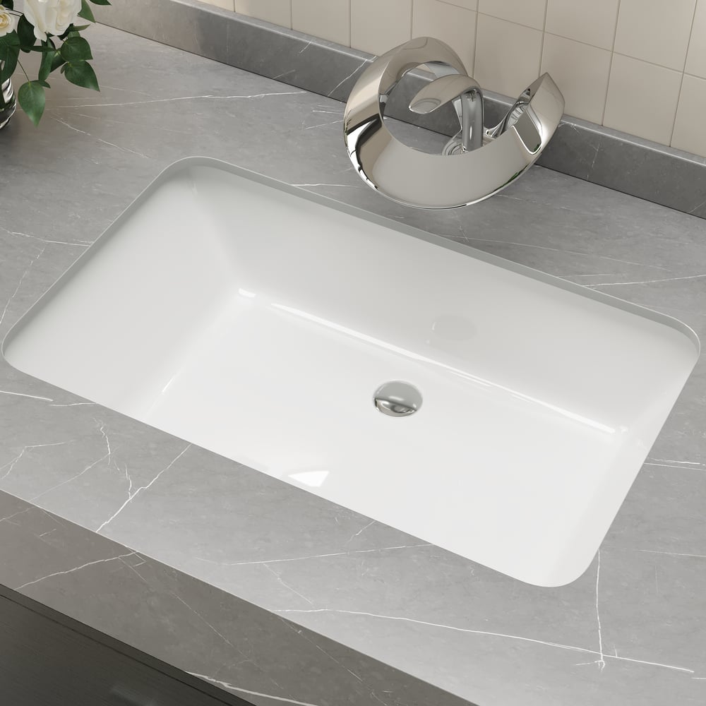 1000mm Freestanding Black Bathroom Vanity, Sintered Stone Countertop & Silver Handles window image