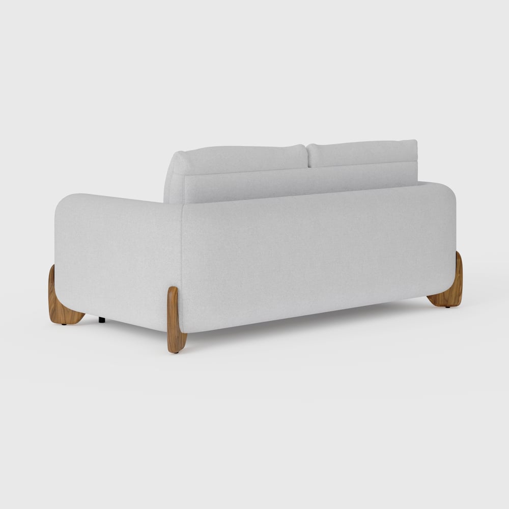 Curva Queen 3-Seater Sofa Bed Linen Pop Up Sleeper Sofa with Mattress window image