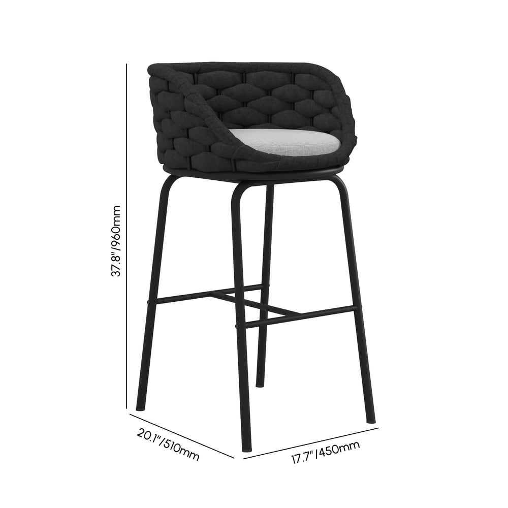 Ensemble de table de bar rectangulaire en pierre frittée de 1800 mm, 7 pièces, pour terrasse extérieure Poids, dimensions, image