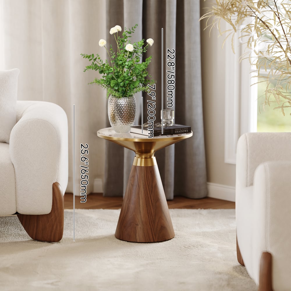 22.8" Artificial Floral Arrangement with Silver Electroplated Ceramic Vase weights dimensions image