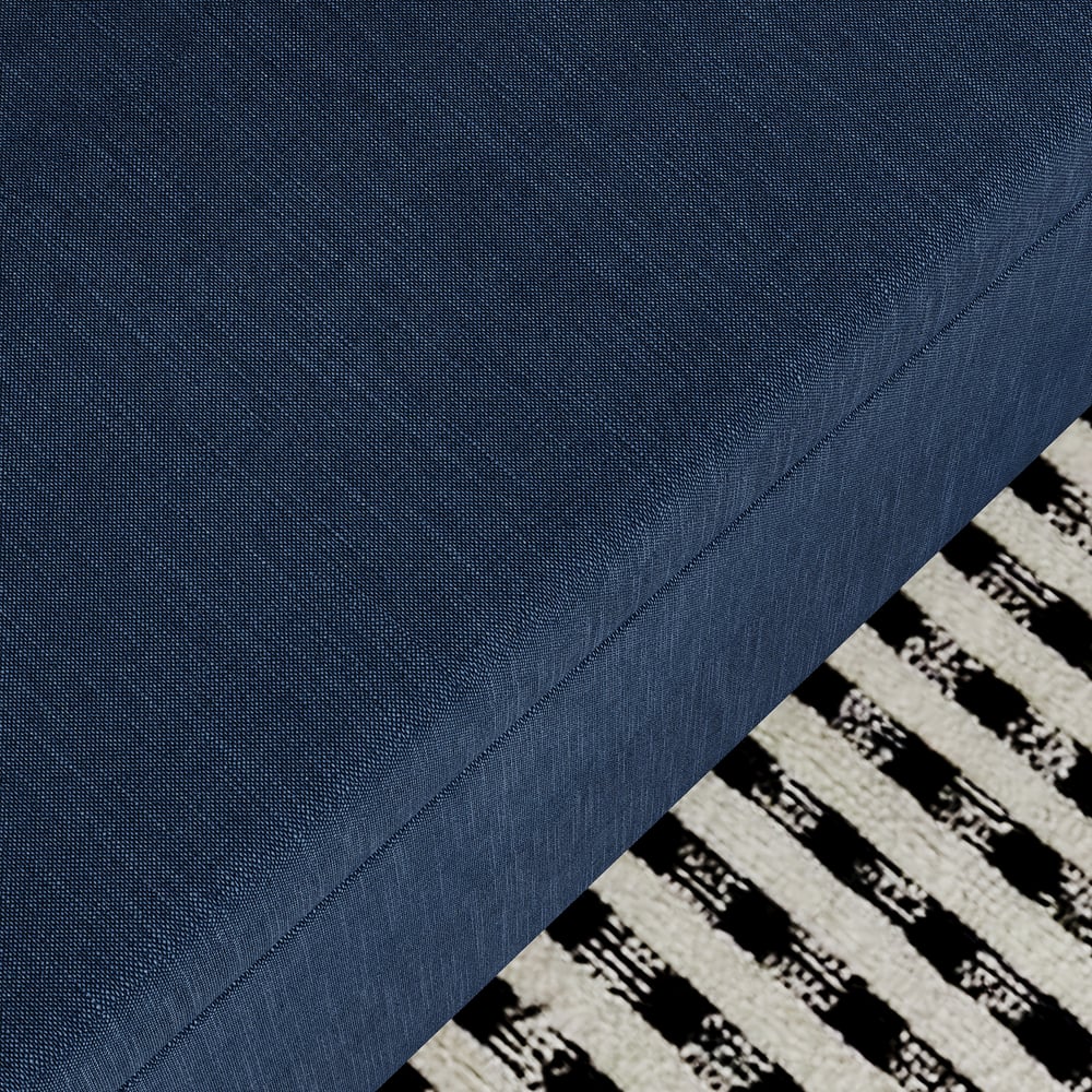 82" Queen 3-Seater Linen Convertible Sleeper Sofa window image