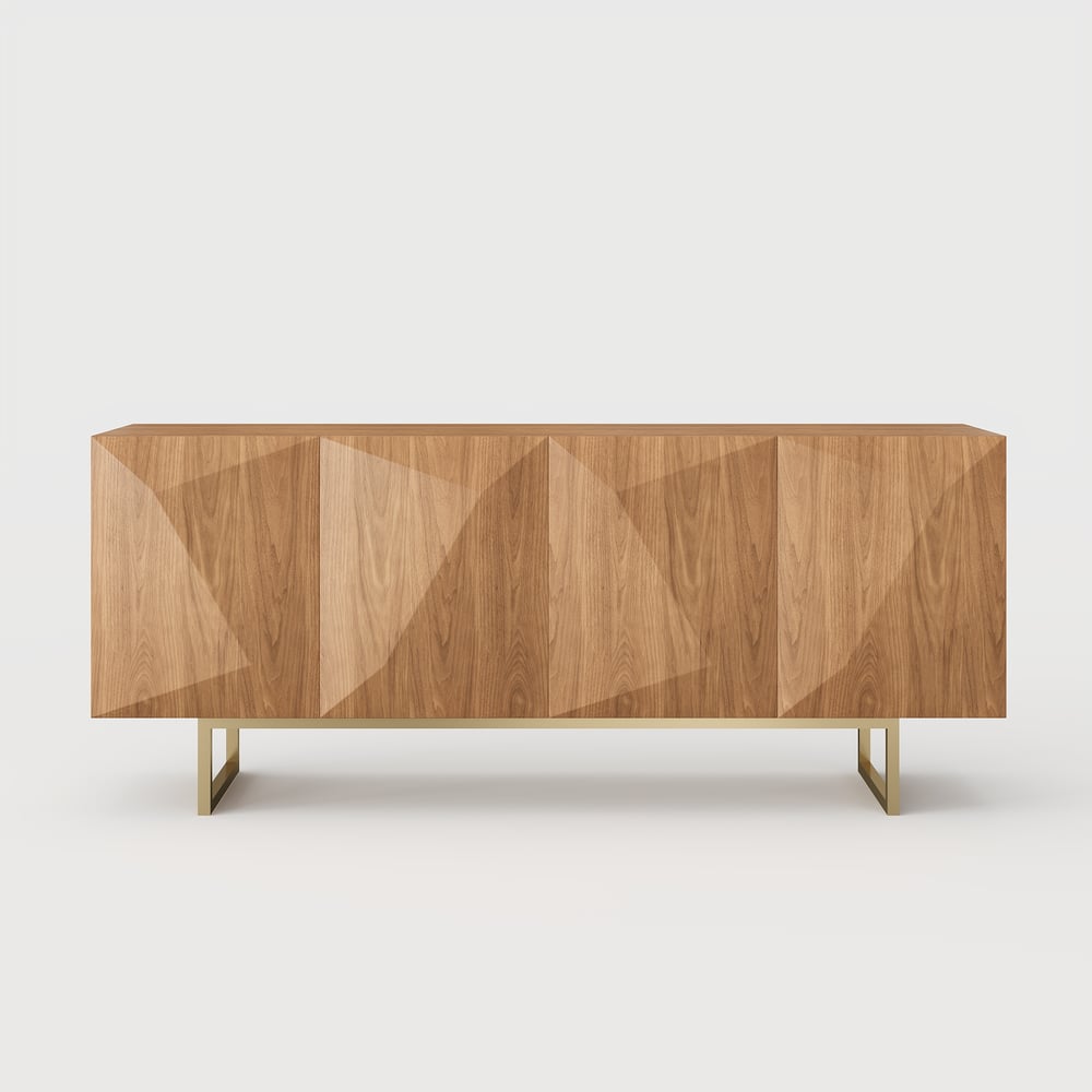 Armoire de cuisine moderne naturelle et jaune de 1800 mm avec étagères réglables image de fenêtre