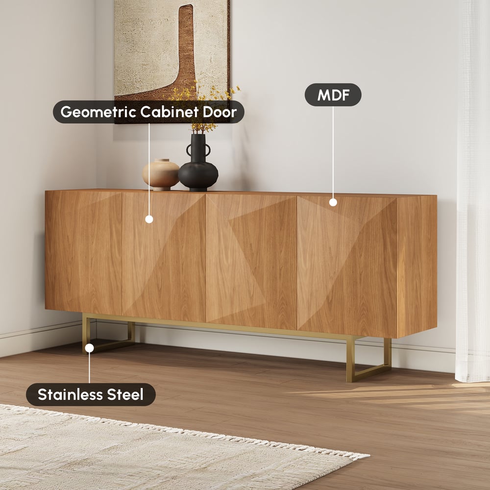 Armoire de cuisine moderne naturelle et jaune de 1800 mm avec étagères réglables image de fenêtre