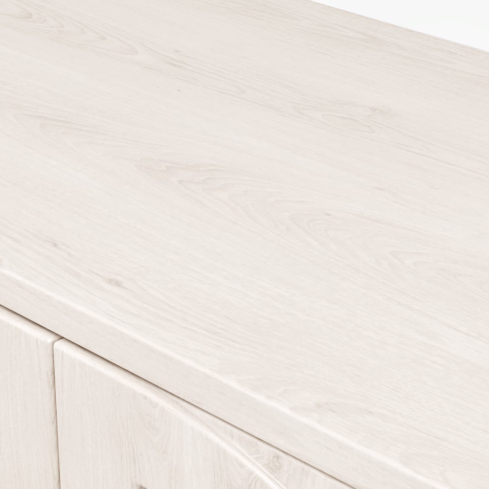 Arune 2030mm Łukowe szklane drzwi stojak telewizyjny ze schowkiem i diodą LED obraz okna