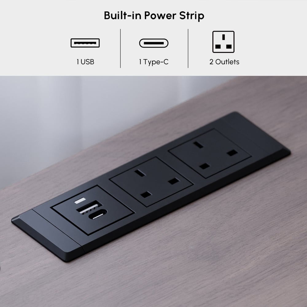 Lumio 1200mm Smart Makeup Vanity Retractable Dressing Table with Mirror & Lights window image