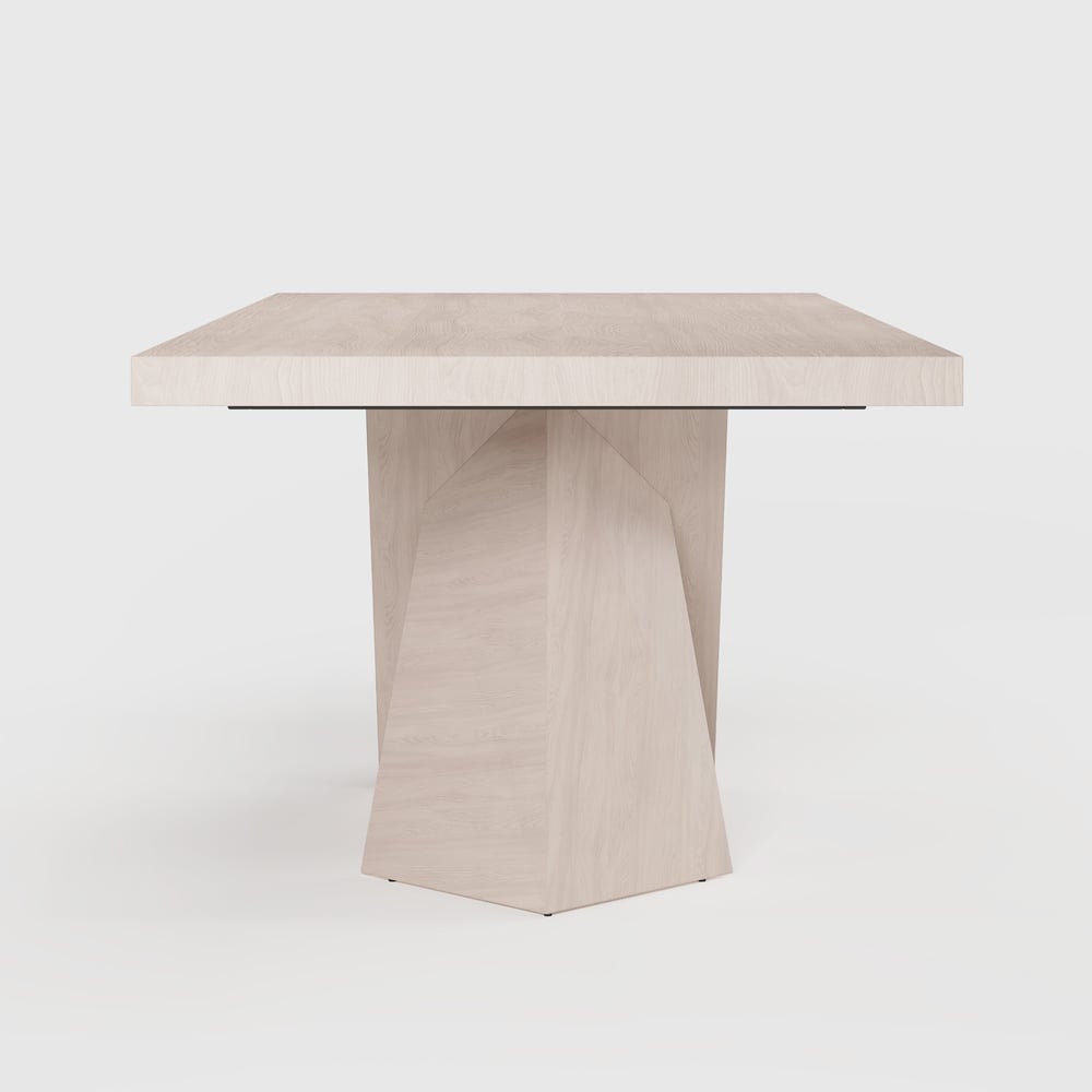 79''-94'' Farmhouse Extendable Whitewash Dining Table Seats 6-10 window image