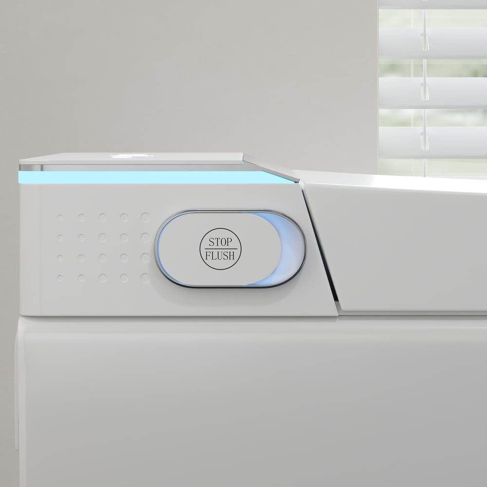 Intelligent Wall-mounted Shower Toilet with Full Function and Water Saving Efficiency window image