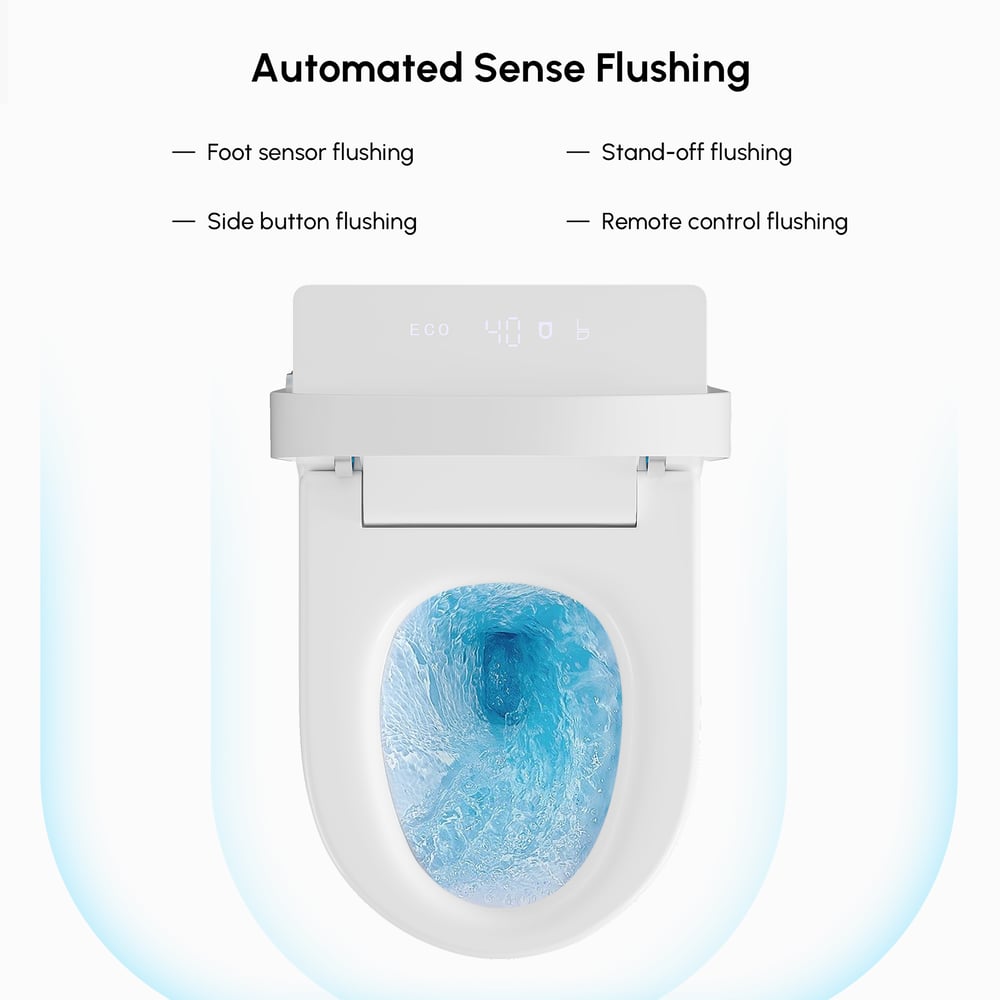 Airloo S1 Wall-mounted Shower Toilet with Full Function and Water Saving Efficiency window image
