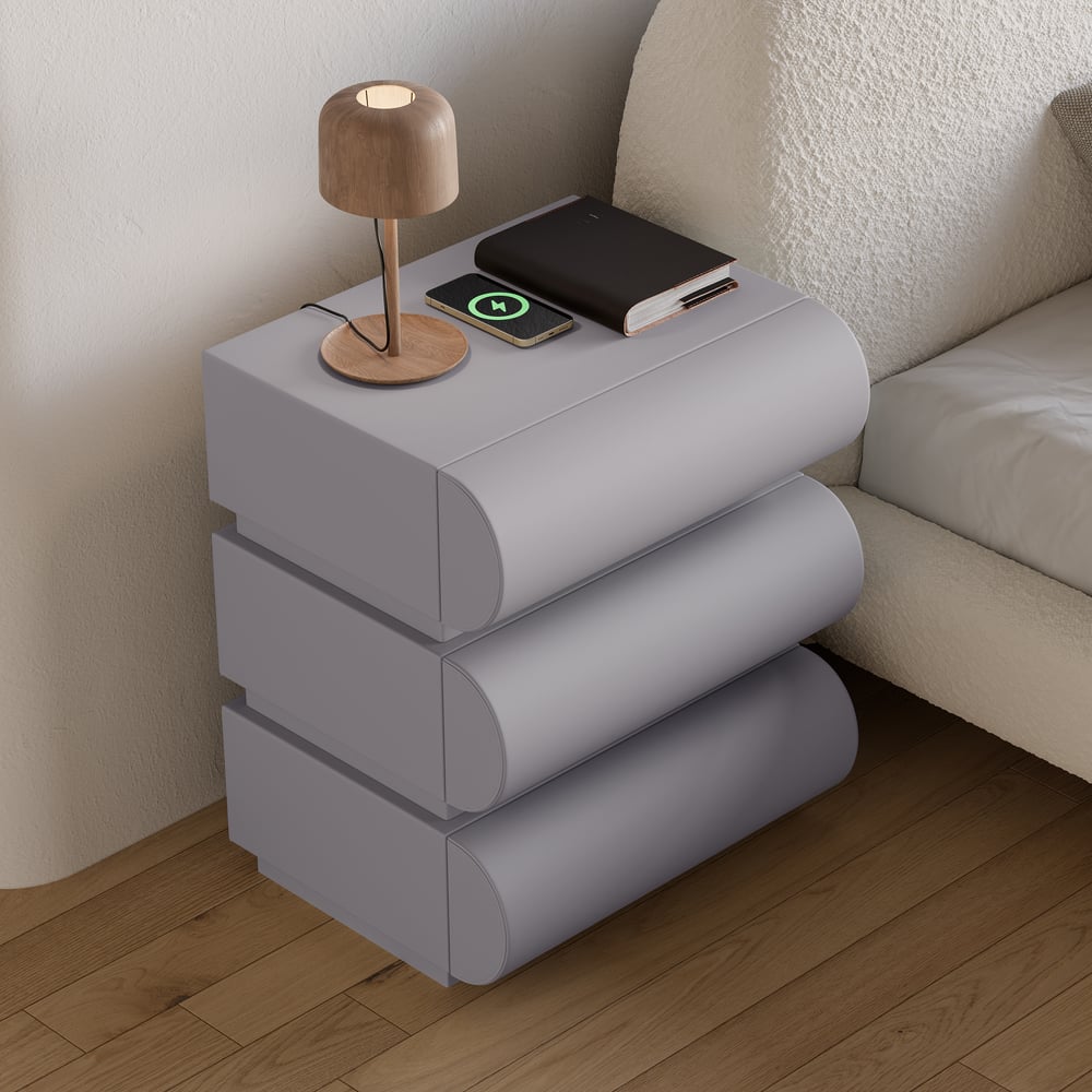 Questions and Answers for Humply Leather 3-Drawer Smart Nightstand