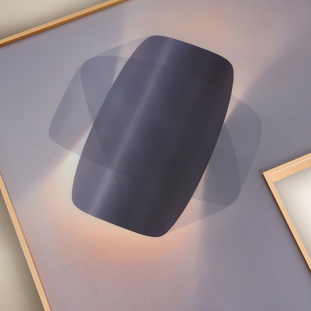 3Pcs Modern Geometric Wall Clock Decor Set Canvas Painting Wall Clocks with Gold Frame window image