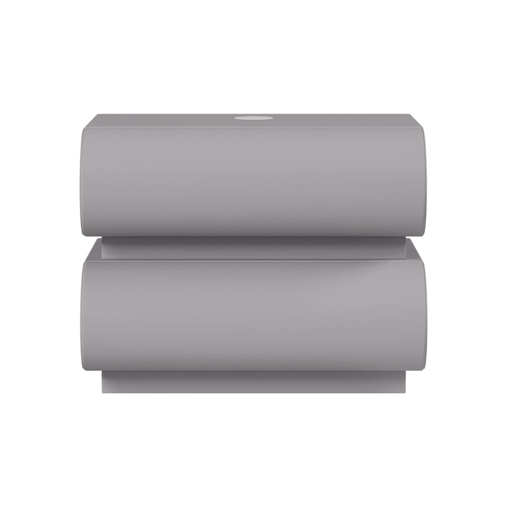 Humply Leather 2-Drawer Smart Nightstand Set of 2 window image