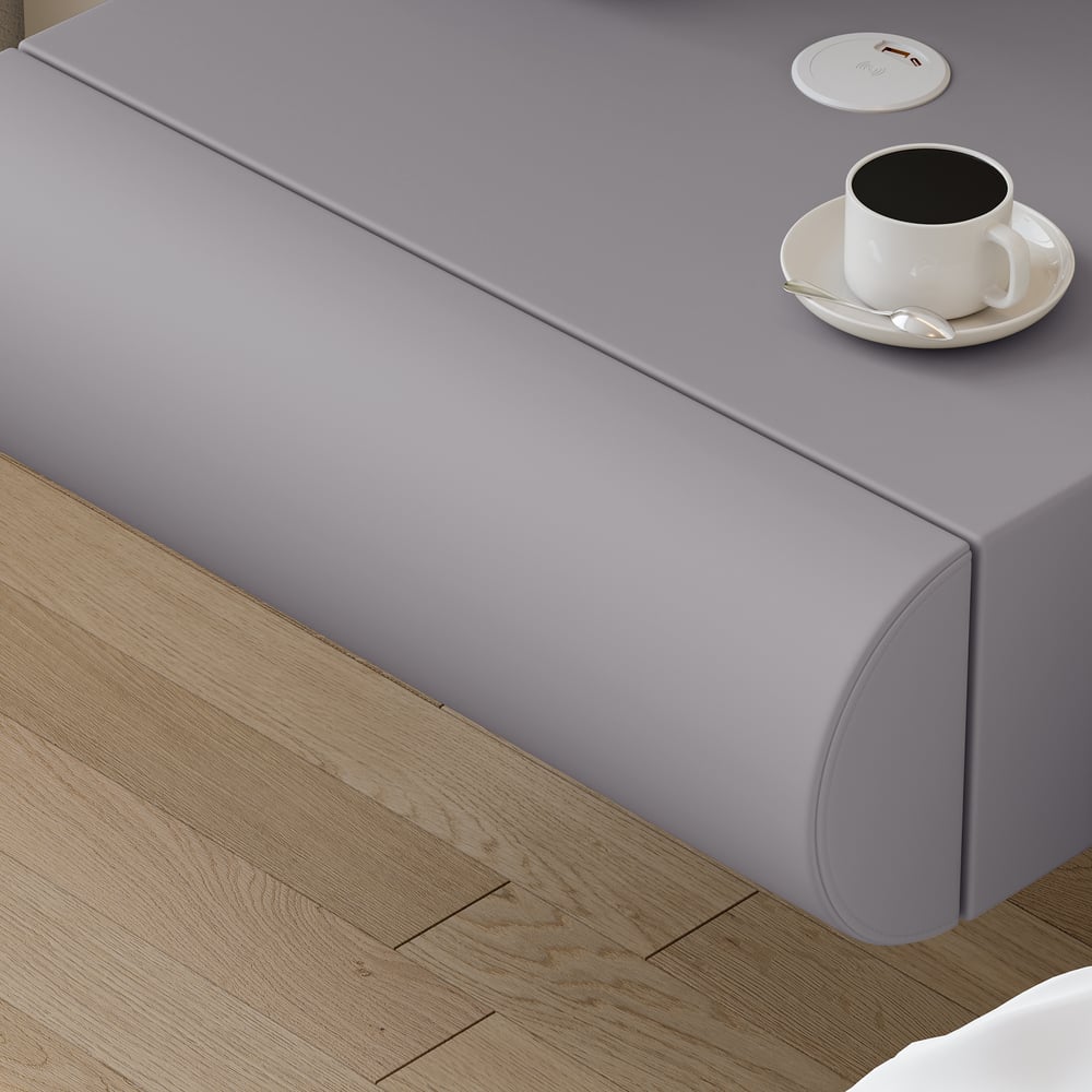 Humply Smart-Nachttisch aus Leder, schwimmend, mit Schublade Schaufensterbilder