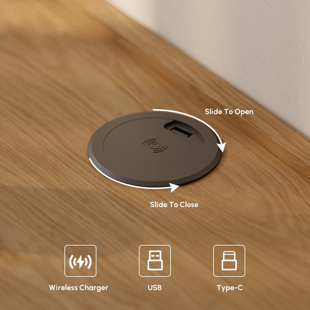 King Size Linen Bed with Floating Nightstands Bedroom Set window image