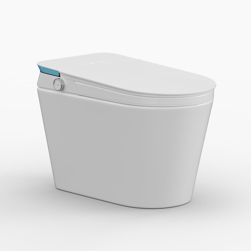 Glowin K4 Smart Toilet with Heated Seat & Remote Control White, ADA-Compliant window image