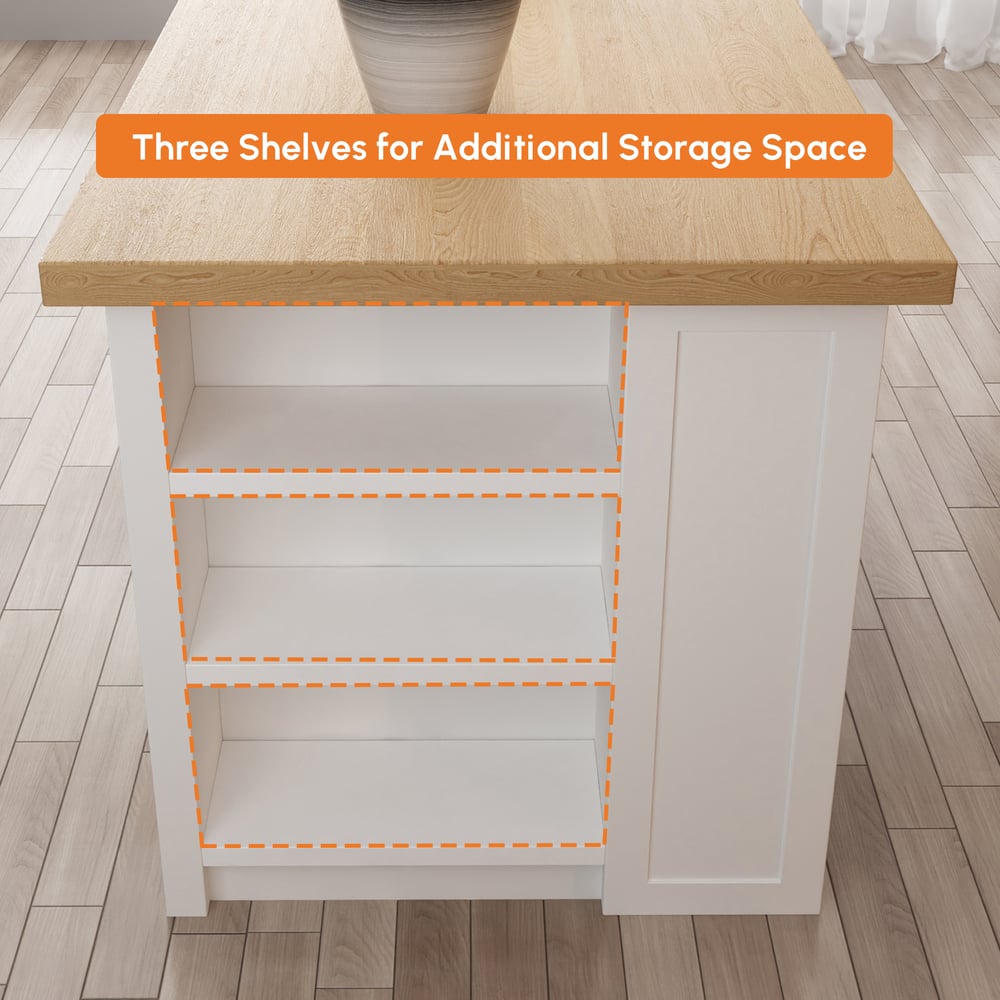 Grand îlot de cuisine naturel et blanc de 1830 mm avec armoire de cuisine moderne de rangement image de fenêtre