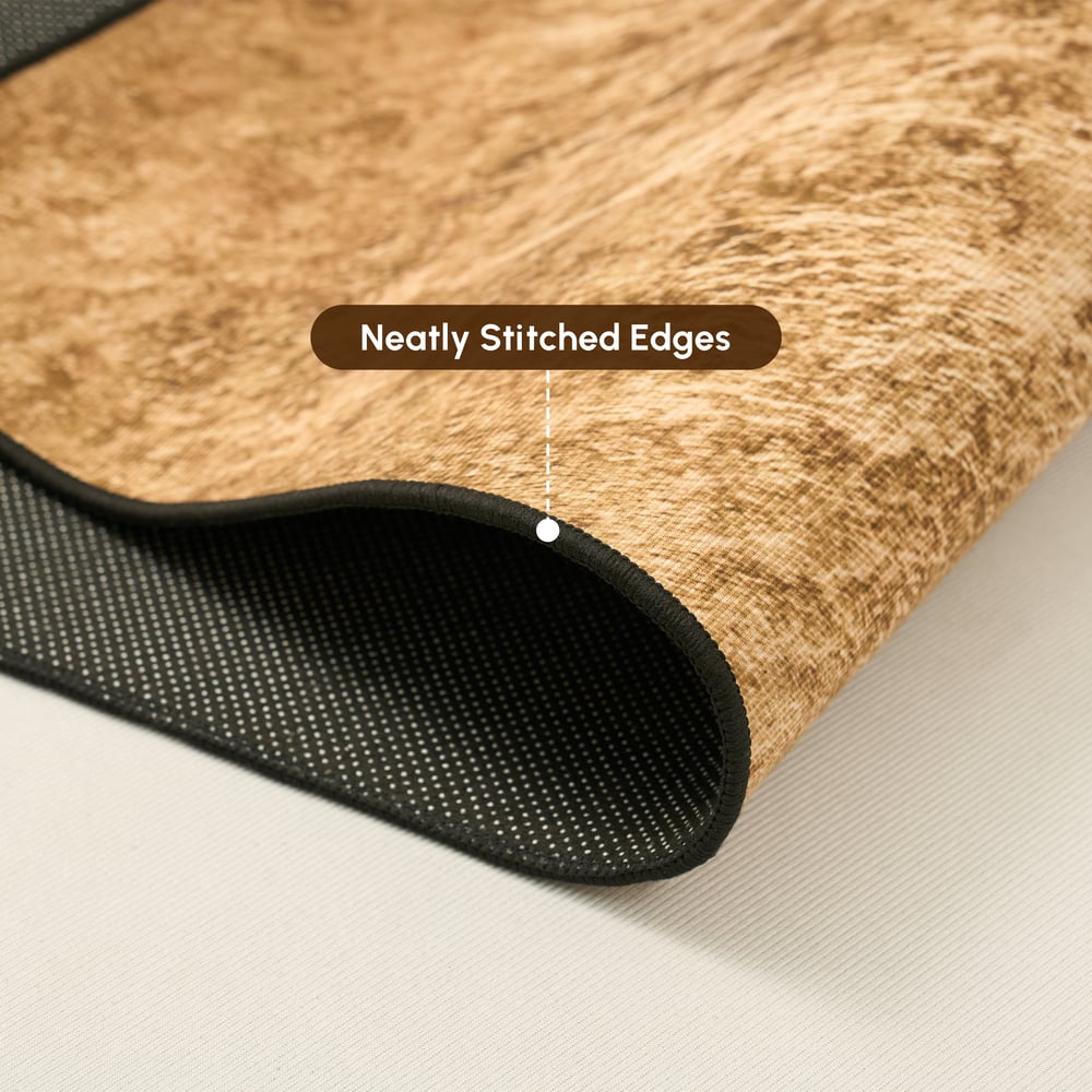 5' x 8' Area Rug Modern Abstract Living Room Rug Non Slip & Machine Washable window image