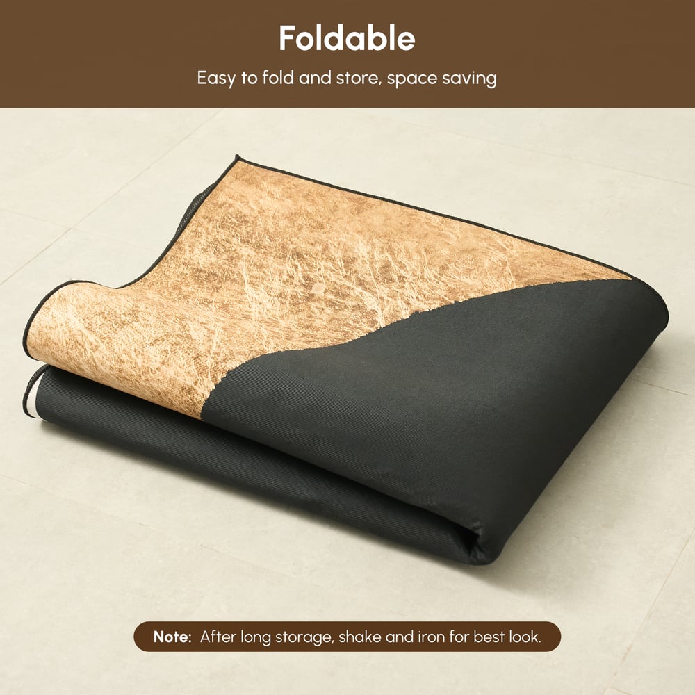 5' x 8' Area Rug Modern Abstract Living Room Rug Non Slip & Machine Washable window image