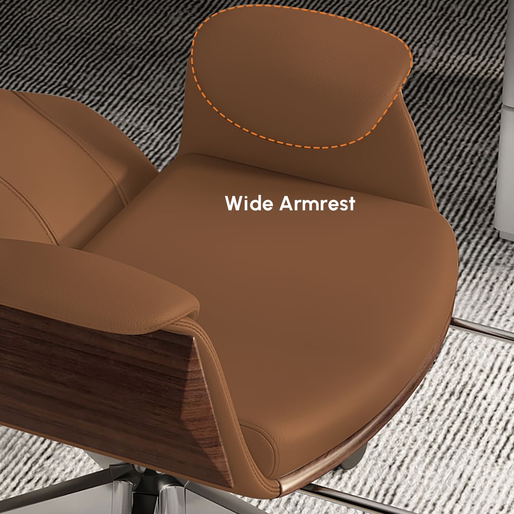 Modern White Large L-Shape Executive Desk with Drawers & Leather Office Desk Chair Set window image