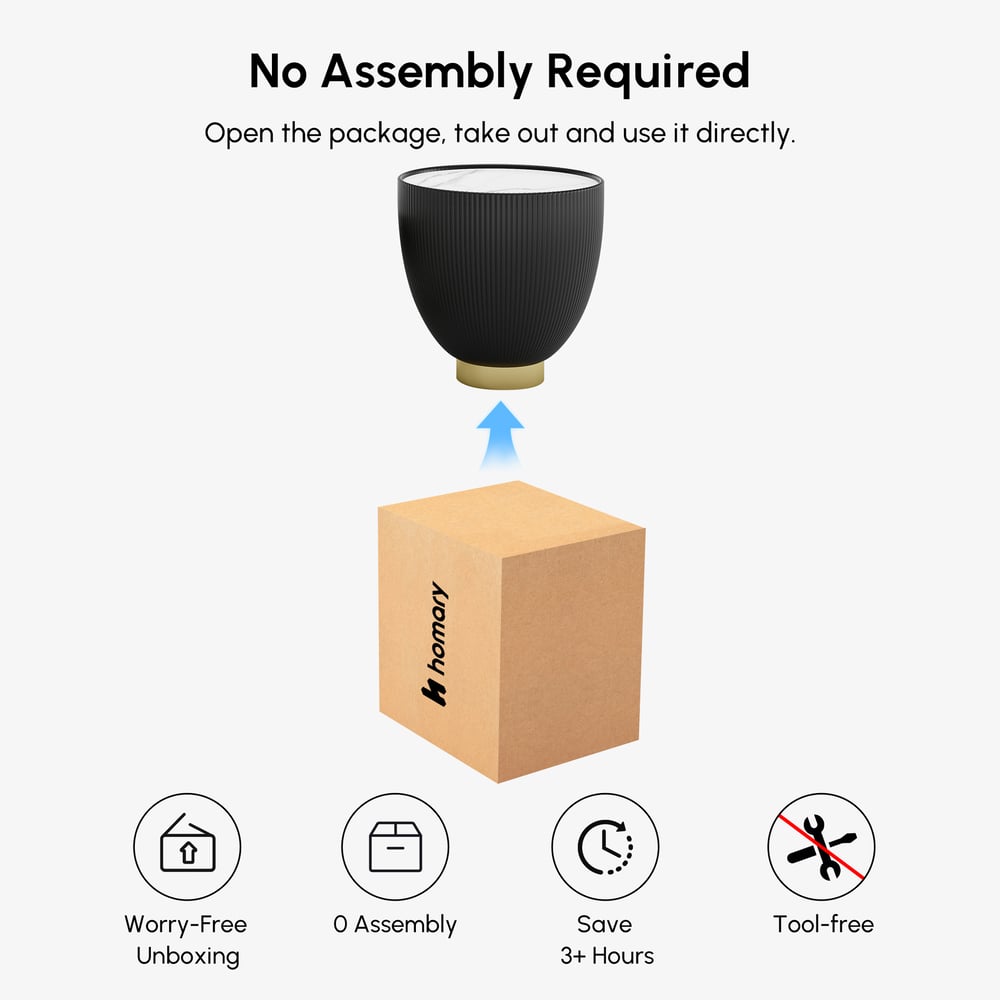 460mm Round Sintered Stone Leather Drum Coffee Table window image