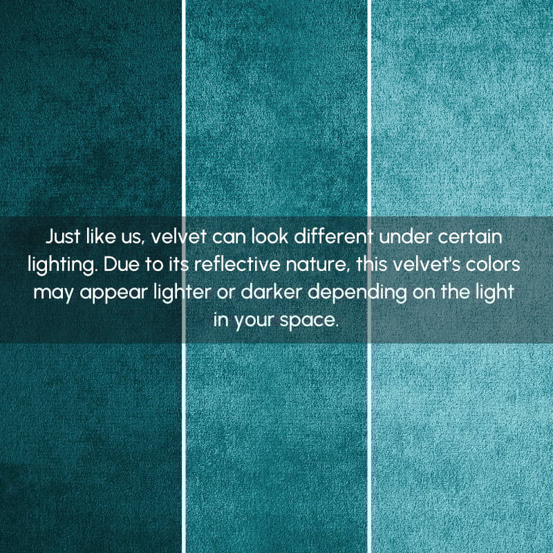 Modern Greenish Blue Velvet Dining Chair with Upholstered, 1 Piece window image