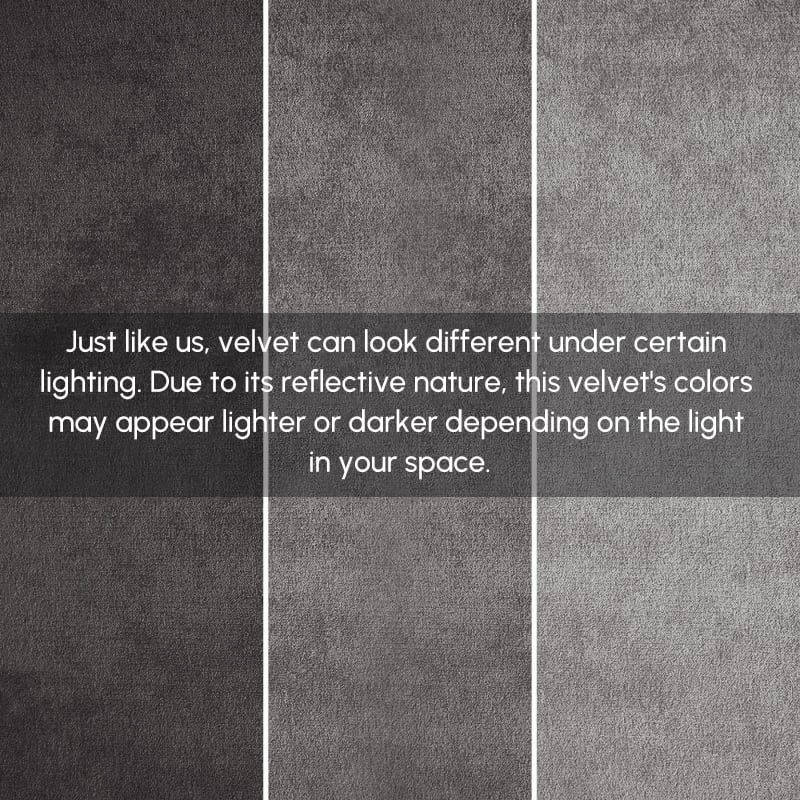 Sweave Light Gray Velvet Dining Chair with Upholstered, 4 Pieces window image