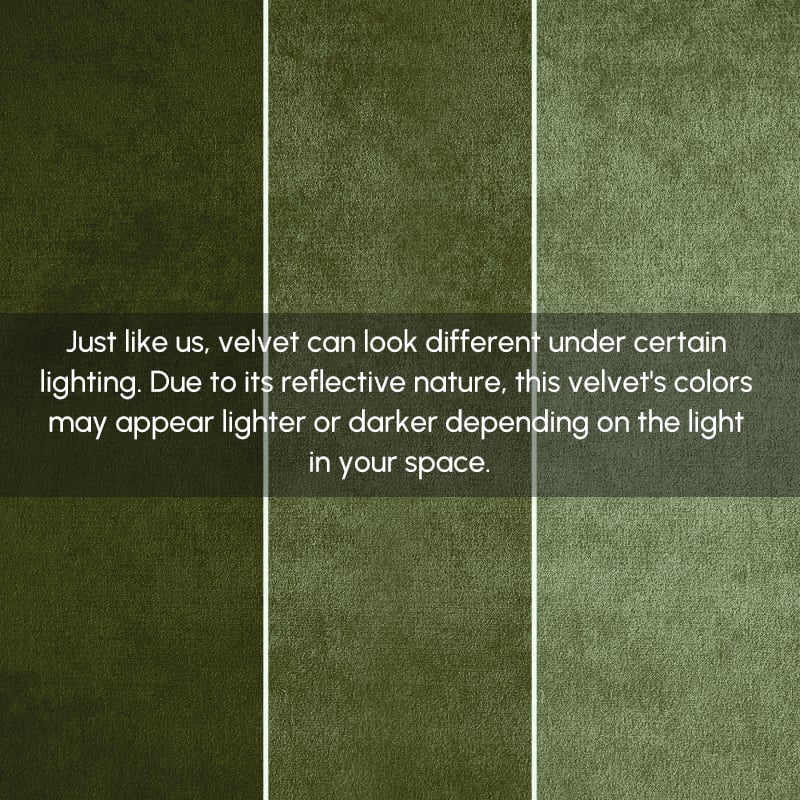 Sweave Olive Green Velvet Dining Chair with Upholstered, 1 Piece window image