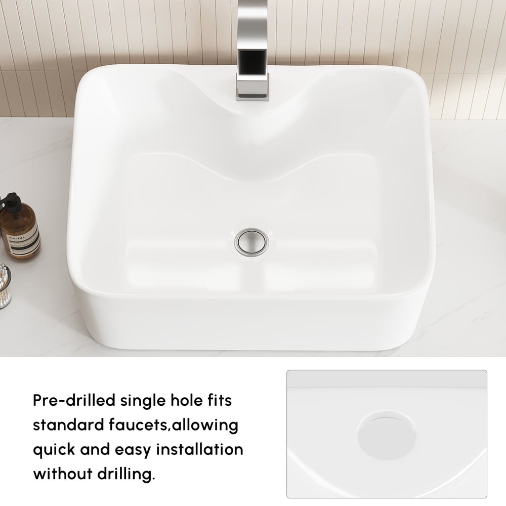 Modena 39.3" Floating Single Bathroom Vanity with Sink, Sintered Stone Top window image