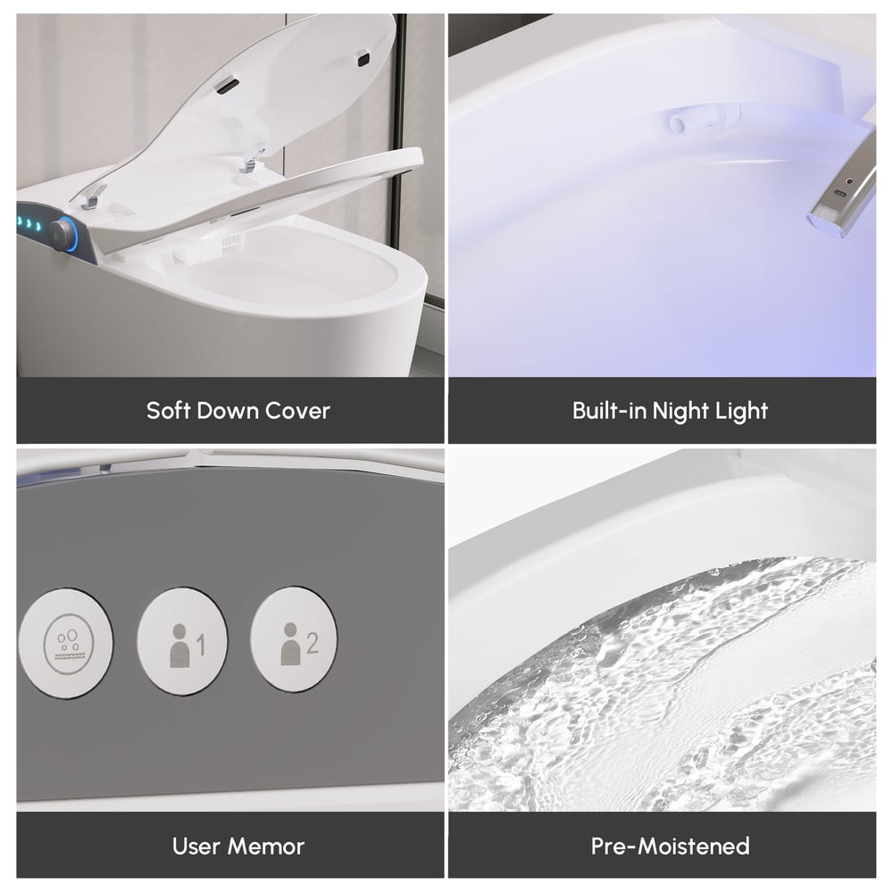 Nexin C3 Smart Bidet Toilet with UV Sterilization, Built-in aromatherapy window image