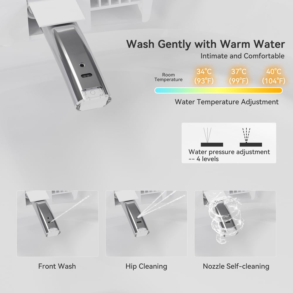 Nexin C3 Smart Bidet Toilet with UV Sterilization, Built-in aromatherapy window image
