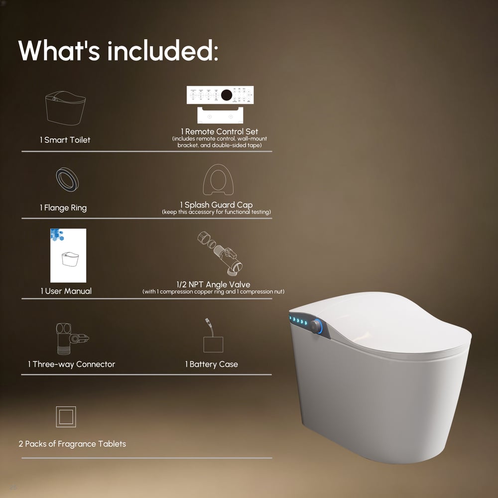 Nexin C3 Smart Bidet Toilet with UV Sterilization, Built-in aromatherapy window image