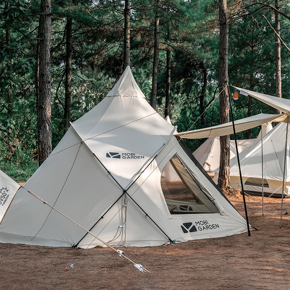 Era 290 Tente de camping extérieur pour 8 personnes avec abri imperméable TC Pu2ooOomm image de fenêtre