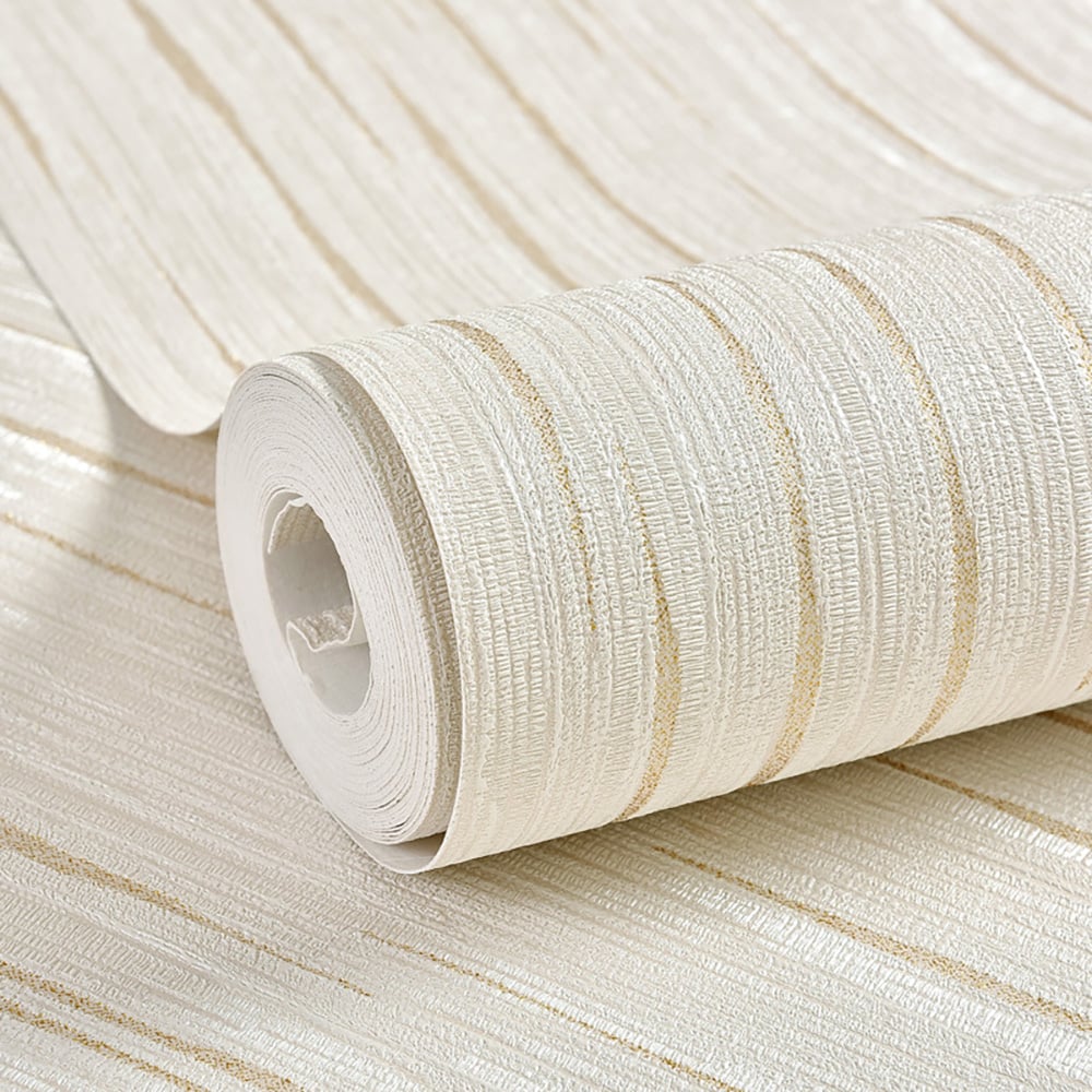 Modern Pastoral in Light Yellow 20.8″W x 16.4′L Peel and Stick Wallpaper window image