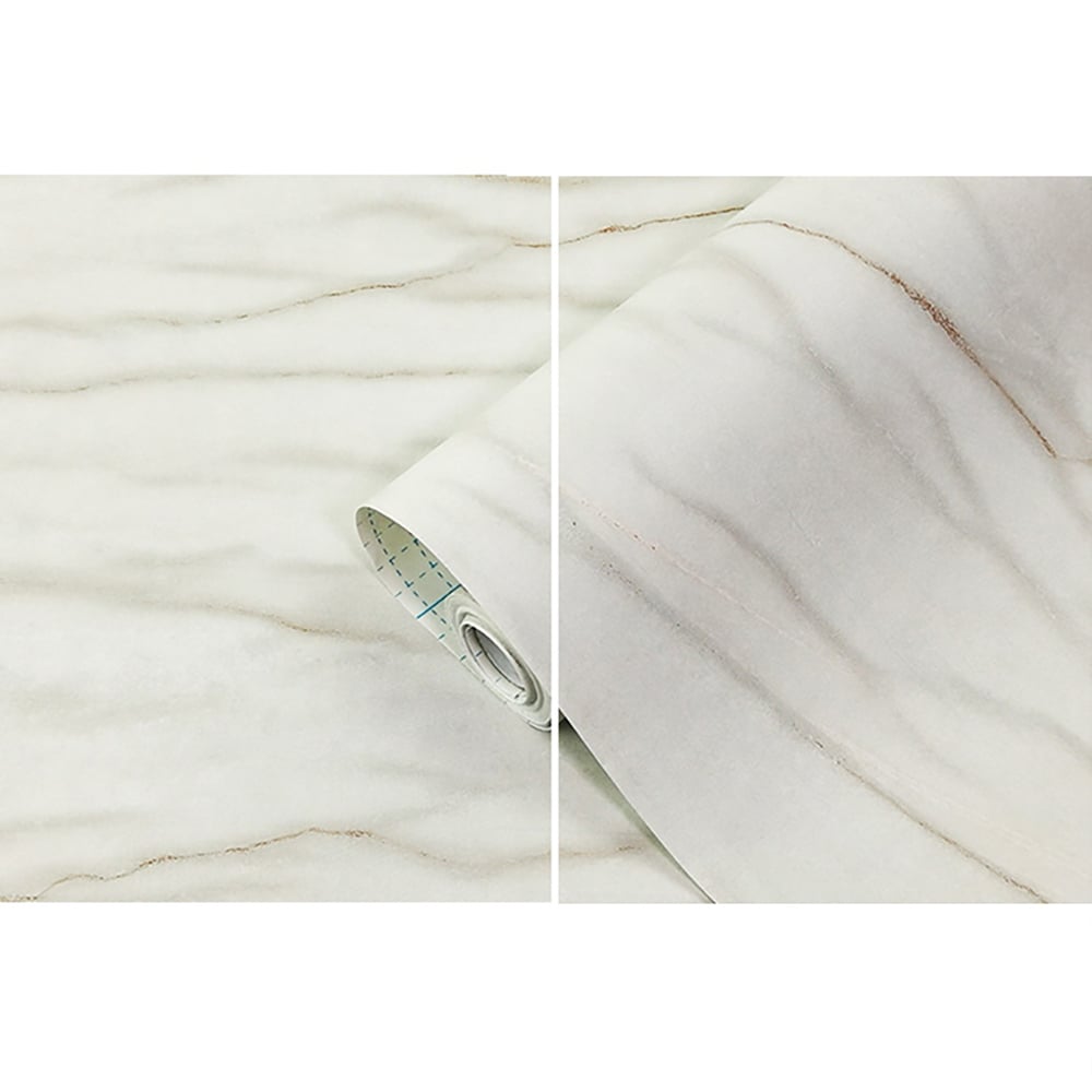 Morden Marble Pattern in Light Grey 450mmW x 10000mmL Peel and Stick Wallpaper window image