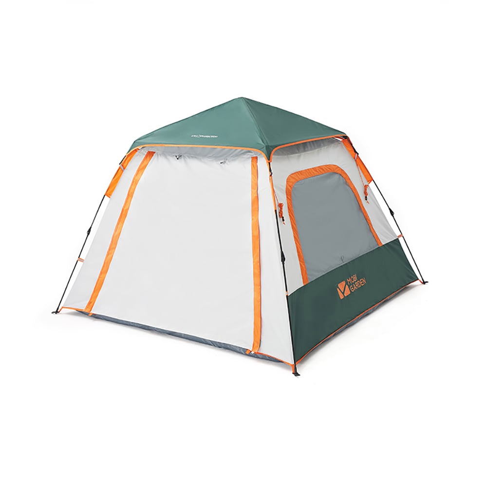 Lingdong Space Vision Tente de pavillon automatique de 3-5 personnes 190T revêtement imperméable Poly image de fenêtre