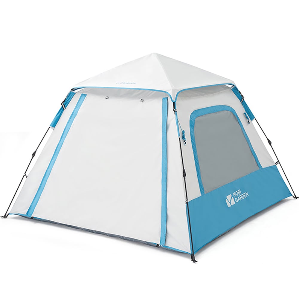 LINGDONG SPACE Vision Tente de pavillon automatique de 3-5 personnes 190T Revêtement imperméable en polyéthylène image de fenêtre