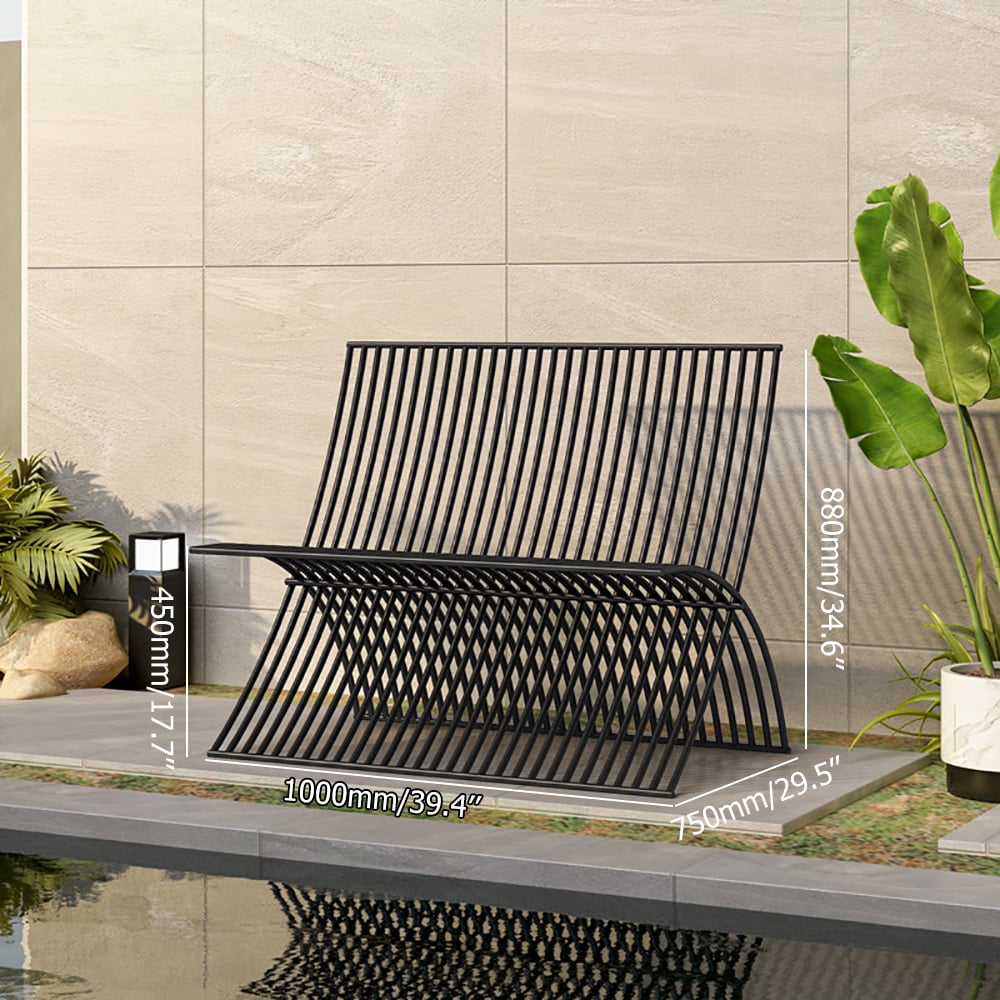 5-Pieces Metal Folding Outdoor Dining Unit with Chair and Rectangle Table window image